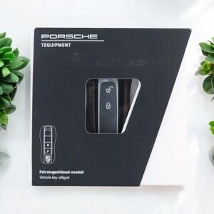 NEW‎ Porsche Volcano Black Painted Vehicle Key Cap 991-044-801-22-M6S